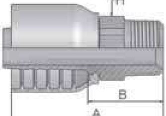 Parker 10173-32-32-SM Male NPTF Pipe - straight NPT2″