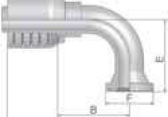 Parker 11971-32-32-1P SAE flange SFL 3000 PSI 90° SFL 2″ 90° Parker 11971-32-32-1P SAE flange SFL 3000 PSI 90° SFL 2″ 90°