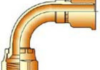 Parker 13926-16-16-SM Female JIC 37˚ - Swivel DKJ 90° UNF1 5/16″-12